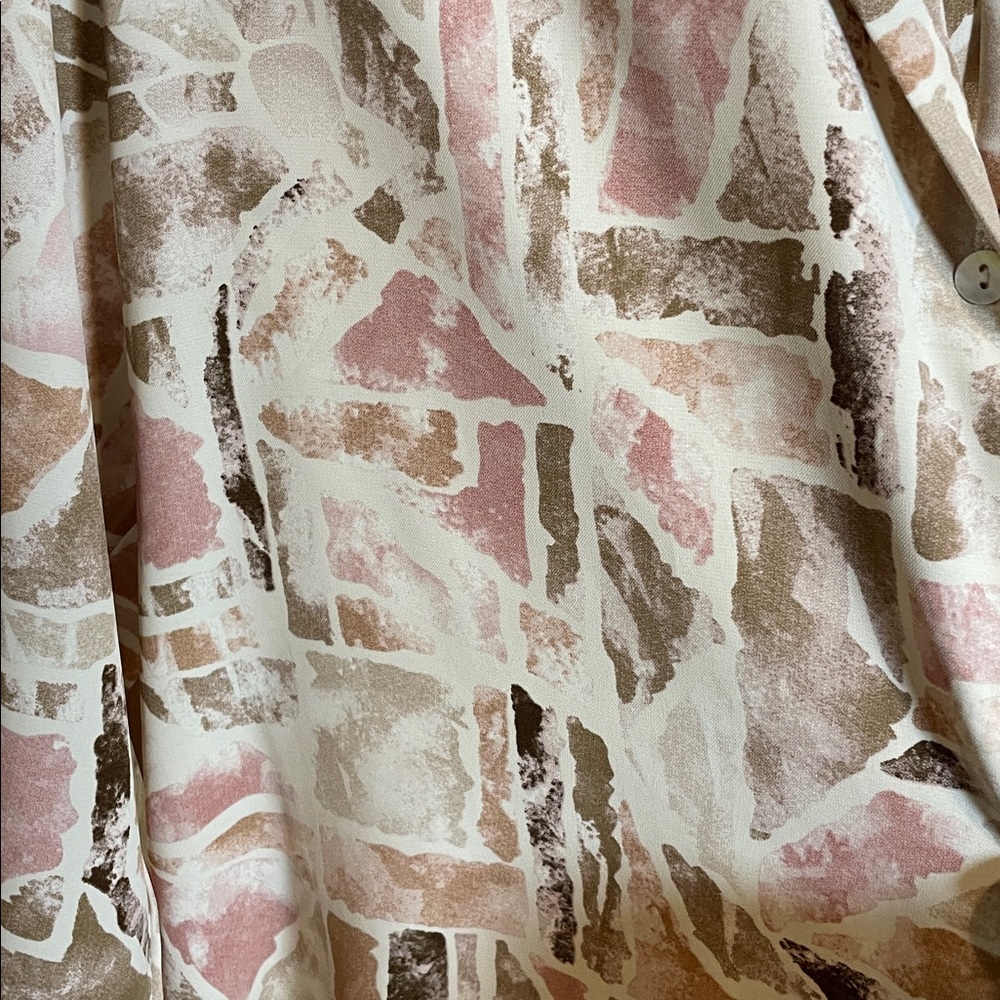 Entro Colorful Patterned Blouse - image 4